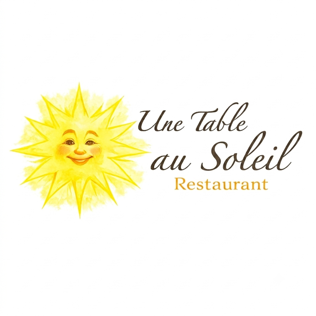 Une table au soleil